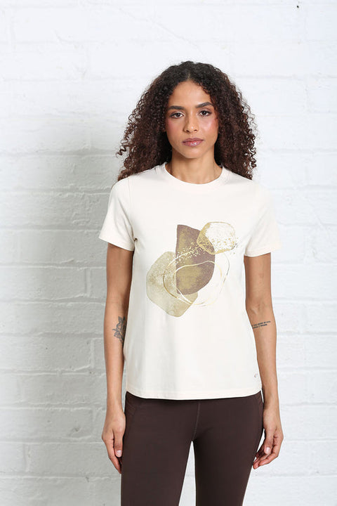 Relax & Renew Rosalie Tee - Cream
