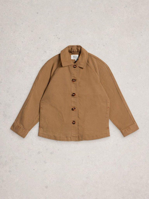 White Stuff Eden Collared Denim Jacket
in DARK NATURAL