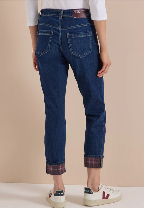 Cecil Scarlett Jeans with turn up detail