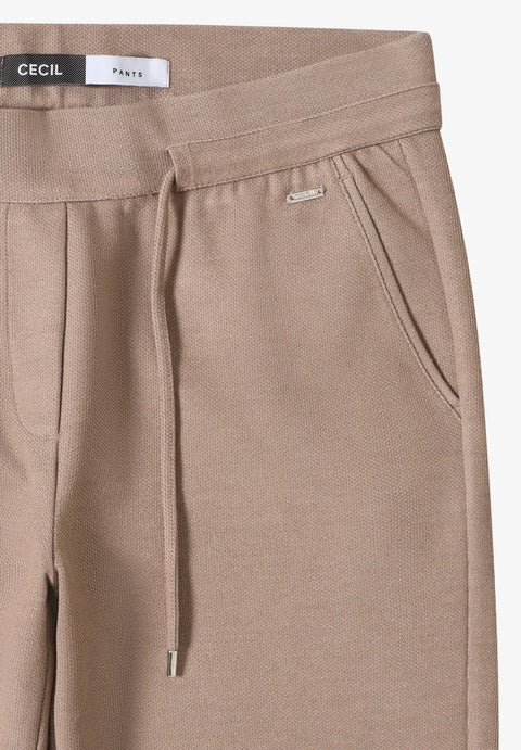 Cecil Neele Taupe Trousers