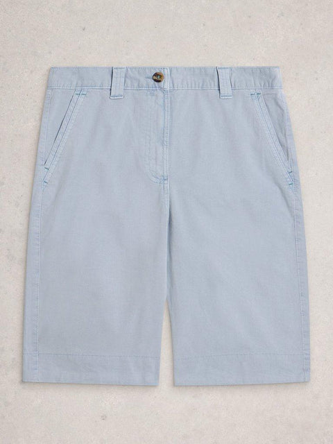 White Stuff Heidi Chino Shorts - Light Blue