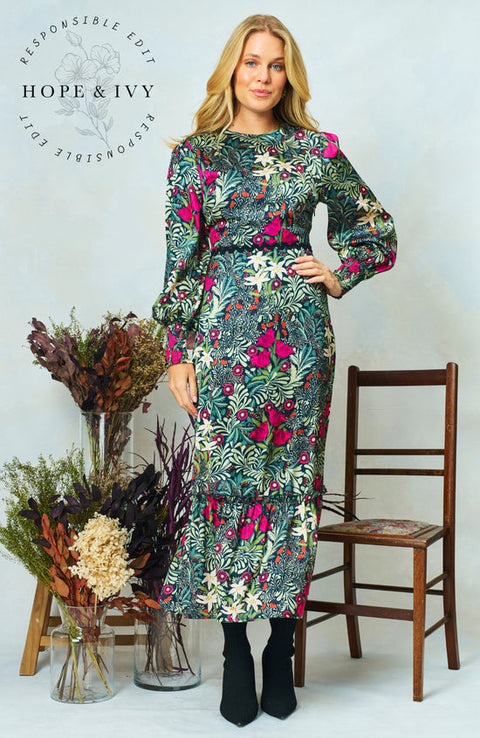 Hope & Ivy The Bramble Dress