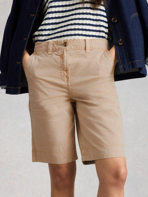 White Stuff Heidi Chino Shorts - light natural