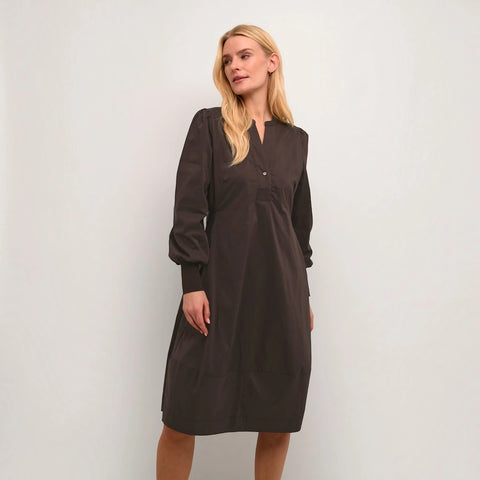 Culture Antoinette Dress - chocolate