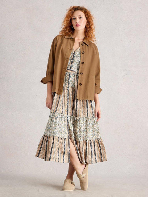 White Stuff Eden Collared Denim Jacket
in DARK NATURAL