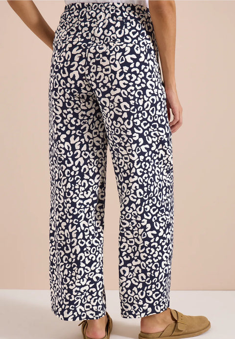 Cecil Neele Leopard Print Pants