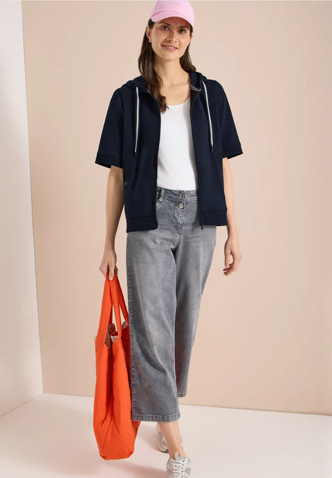Cecil Short Sleeve Sweatjacket