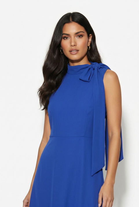 Marc Angelo Karen Sleeveless Midi Dress - Royal Blue