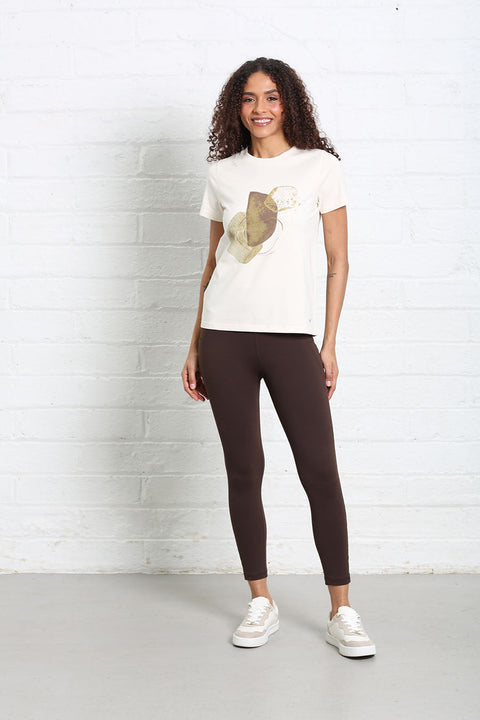 Relax & Renew Rosalie Tee - Cream