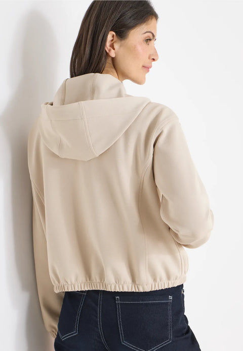 Cecil Jacket with Hood - Beige