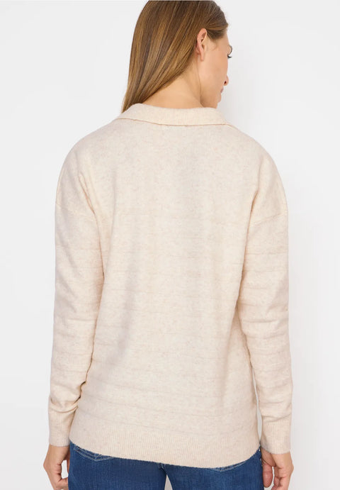 Cecil Cosy Polo Style Knit