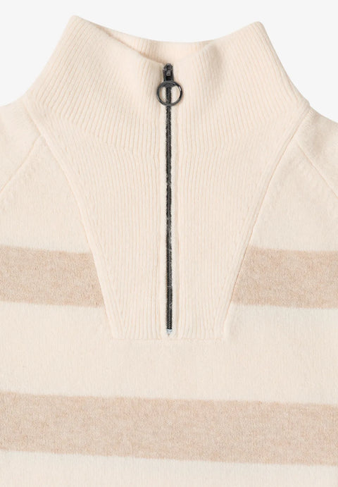 Cecil  Striped Knit - Desert Beige