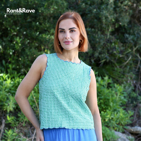 Rant & Rave Alex Top - Blue
