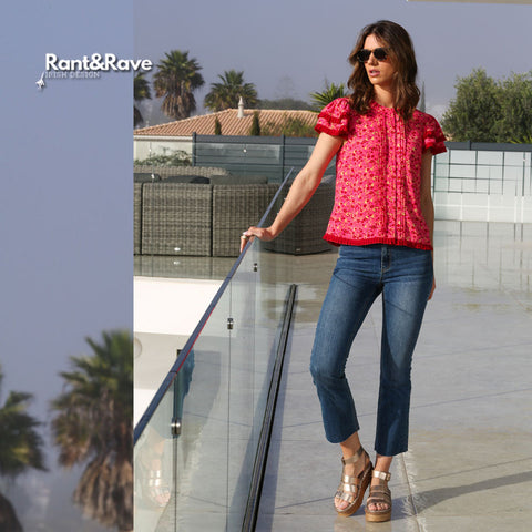 Rant & Rave Marisol Top - Pink