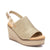 XTI Gold Wedge Sandals
