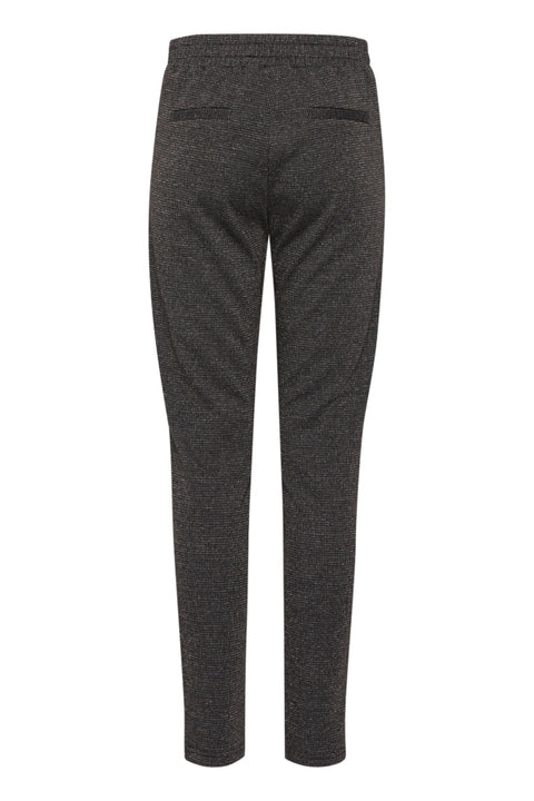Grey & Pale Gold Ichi Suit Trousers