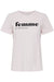 ICHI Light Lilac Femme T-shirt