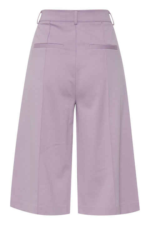 Ichi Lavender Casual Shorts