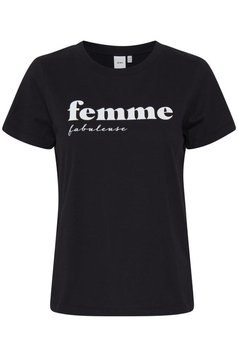 ICHI Black Femme T-shirt