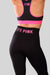 Fit Pink Seamless Compression Leggings in Black