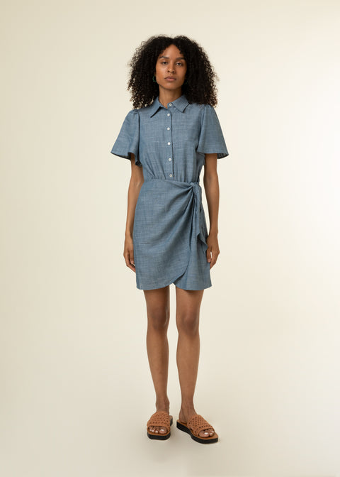 Frnch Dress - Blue Jean