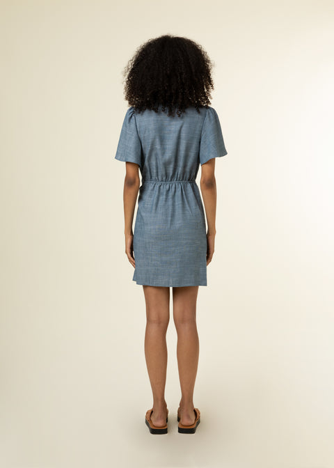 Frnch Dress - Blue Jean