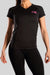 Fit Pink Active T-shirt in Black