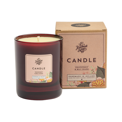 The Handmade Soap Co: Grapefruit & May Chang Soy Candle(190g)