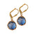 K Kajoux Zante Azure Earrings- Short  blue