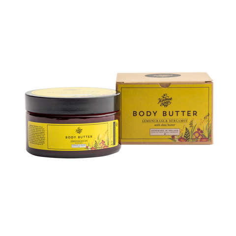 The Handmade Soap Co: Lemongrass & Bergamot Body Butter (200g)