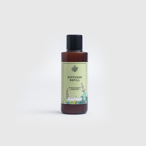 The Handmade Soap Co:Reed Diffuser Refill - Lavender, Rosemary, Thyme & Mint 150ml