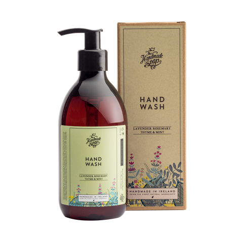 The Handmade Soap Co; Lavender, Rosemary, Thyme & Mint Hand Wash(300ml)
