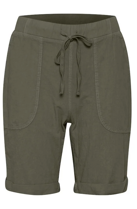 Kaffe Kanaya Casual Shorts - Khaki