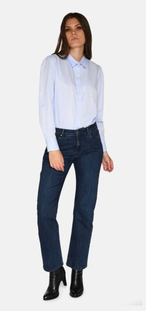 CRO Jeans Magic Fit Straight Leg 70 cm - Dark Denim, Navy & Black