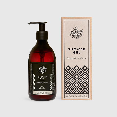 The Handmade Soap Co.  Shower Gel Bergamot & Eucalyptus 'Art Deco'