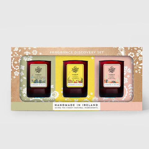 The Handmade Soap Co, Fragrance Discovery Set Candles