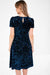 Marc Angelo Rachel Blue Sequin Dress