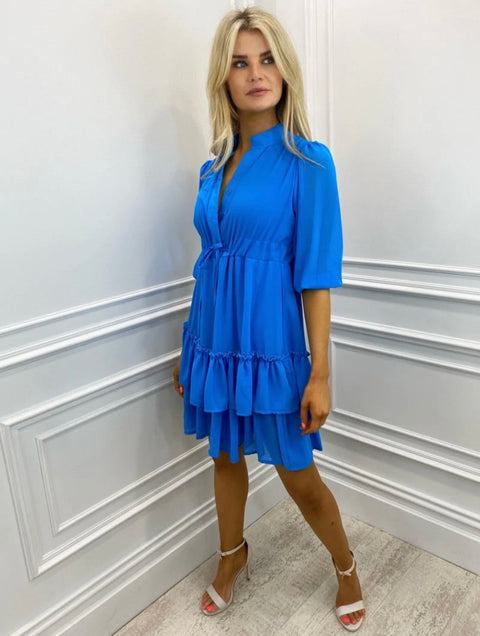 Kate & Pippa SS22 Latina Mini Dress - Blue