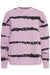 Ichi Striped Lavender Mist Sweatshirt