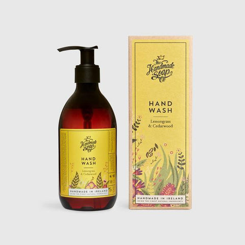The Handmade Soap Co: Lemongrass & Cedarwood Hand Wash(300ml)